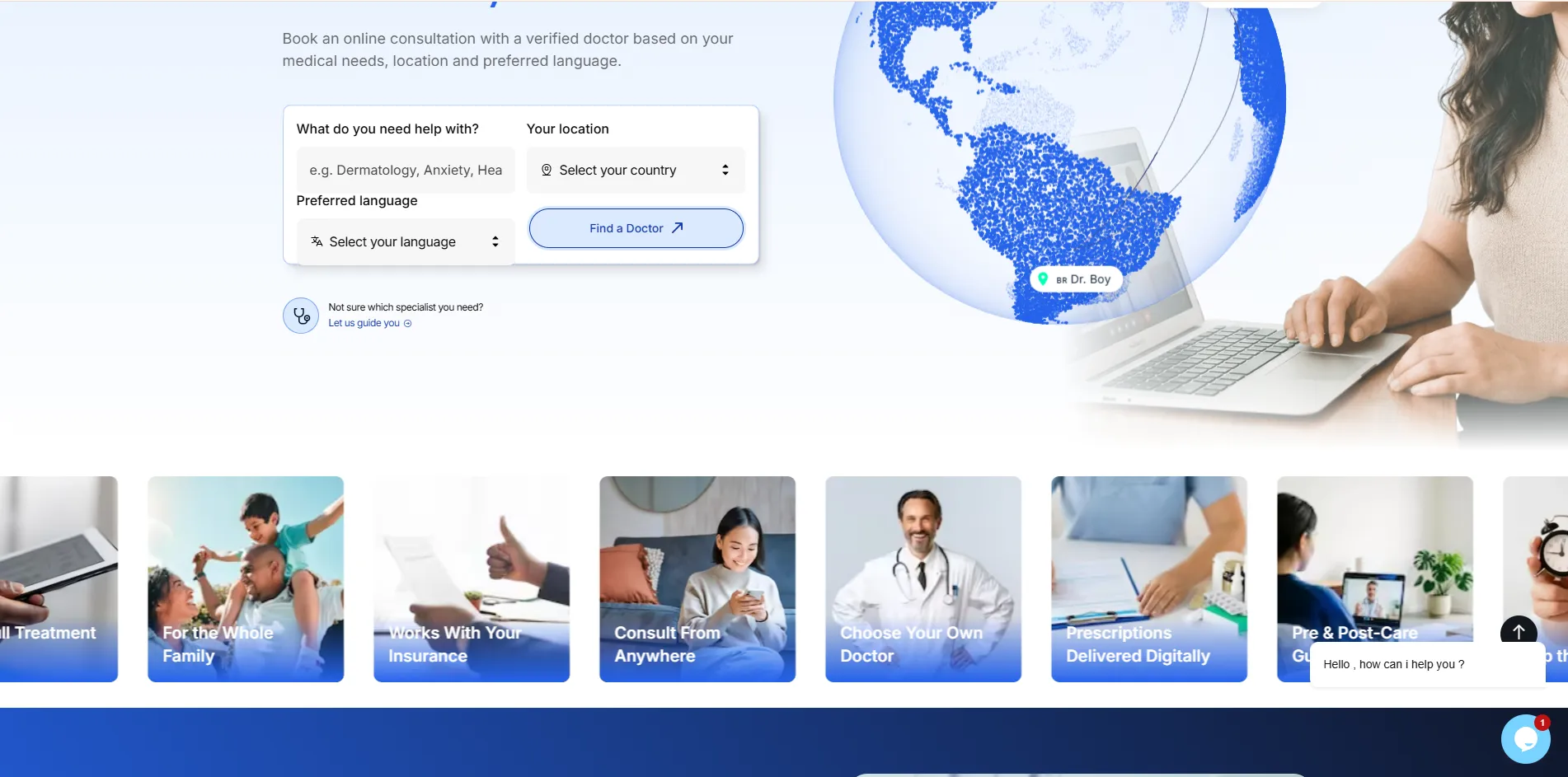 Project_ScreenShot_Inoqare Health Service